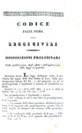 Codice per lo regno delle Due Sicilie. Leggi civili - Palermo 1832/33 (rara e importante edizione)