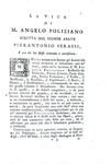 Angelo Poliziano - L'elegantissime stanze & La favola di Orfeo - Padova, Giuseppe Comino 1749/51