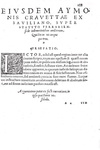 L'Umanesimo giuridico in Italia: Aimone Cravetta - Tractatus de antiquitate temporis - Lugduni 1549