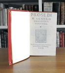 Umanesimo e letteratura galante: Angolo Firenzuola - Prose - Torrentino 1552 (bellissima legatura)