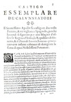 Castellani - Avviso di Parnaso a Venezia e Savoia contro la Spagna - Antibes 1621 (3 prime edizioni)