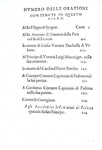 Politica e diplomazia nel Cinquecento: Sperone Speroni - Orationi - Venezia 1596 (prima edizione)