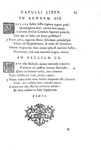 L'opera di Catullo: Catullus, Tibullus, Propertius. Ad optimorum exemplarium fidem recensiti - 1723