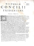 Paolo Sarpi - Historiae Concilii Tridentini libri octo - Elzevier 1622 (rarissima seconda edizione)