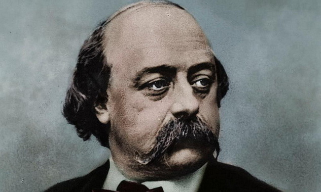 Gustave Flaubert - La foglia caduta si agita e vola via col vento