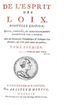 Montesquieu - De l'esprit des loix (& Defense) - Amsterdam 1759 (con 2 belle carte geografiche)