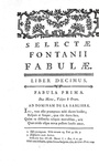 Le favole di Jean de La Fontaine: Fabulae selectae in Latinum sermonem conversae - Rouen 1775