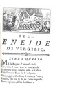 L'Eneide di Virgilio del commendatore Annibal Caro - Parigi 1760 (con 34 incisioni - bella legatura)