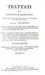 Gioco d'azzardo, contratti e usura: Pothier - Trattati dei contratti di beneficenza - Napoli 1820