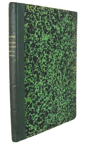 Jules Verne - Viaggio al centro della terra. Unica traduzione autorizzata dallAutore - Milano 1887