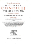 Paolo Sarpi - Historiae Concilii Tridentini libri octo - Elzevier 1622 (rarissima seconda edizione)