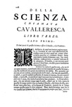 Duello, vendetta e onore: Scipione Maffei - Della scienza chiamata cavalleresca - Trento 1717