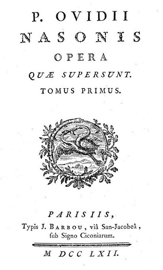 Ovidius - Opera quae supersunt - Paris, Barbou 1762 (con numerose incisioni e una bella legatura)