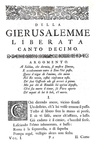 Torquato Tasso - La Gerusalemme liberata con le figure di Bernardo Castelli - 1724 (con 21 tavole)