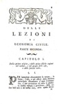 Antonio Genovesi - Lezioni di commercio o sia d?economia civile - Bassano, Remondini 1788