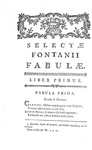 Le favole di Jean de La Fontaine: Fabulae selectae in Latinum sermonem conversae - Rouen 1775