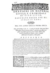 Remigio Nannini - Orationi in materia civile e criminale - Venezia, Giolito 1562 (prima edizione)