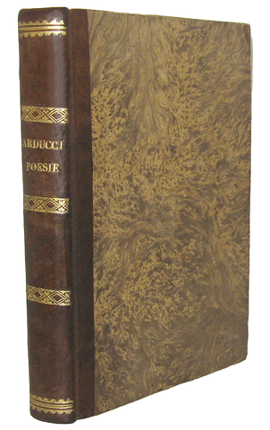 Poesie di Giusu Carducci (Enotrio Romano) - Firenze 1871 (prima edizione tirata in 1500 esemplari)