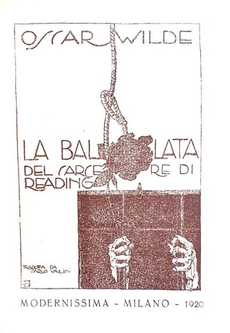 Oscar Wilde - La ballata del carcere di Reading - 1920 (rara prima edizione - disegni di Gi Ponti)