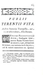 Le commedie di Terenzio: Terentius - Comoediae sex - 1753 (stupenda legatura, incisioni di Gravelot)