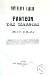 Panteon dei martiri della libert italiana - Torino 1851 (con 92 belle tavole litografiche)