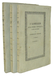 Tommaso Grossi - I lombardi alla prima crociata - Milano 1826 (prima edizione - brossure conservate)