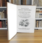 Leonardo da Vinci - Trattato della pittura - Bologna 1786 (con numerose belle tavole incise in rame)