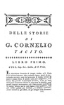 Tacito - Opere (Annali, Storie, Germania, Vita di Agricola) - Parigi 1760 (bella legatura coeva)