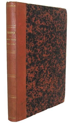 Jules Verne - Dalla terra alla luna & Intorno alla luna - Milano, Sonzogno 1887