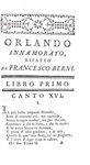 Un capolavoro quattrocentesco: Matteo M. Boiardo - Orlando innamorato - Parigi 1768 (bella legatura)