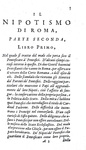 Corruzione in Vaticano: Gregorio Leti - Il nipotismo di Roma - Elzevier 1667 (rara prima edizione)