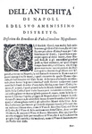 Miscellanea di storia napoletana: Raccolta di varii libri d'historie del regno di Napoli - 1678/80