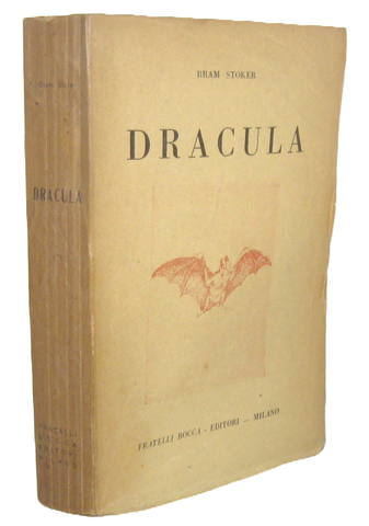 Un celebre romanzo gotico: Bram Stoker - Dracula - 1945 (rara prima edizione italiana integrale)