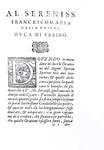 Politica e diplomazia nel Cinquecento: Sperone Speroni - Orationi - Venezia 1596 (prima edizione)