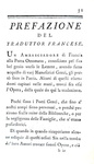 Montesquieu - Il Tempio di Gnido tradotto da Carlo Vespasiano - Parigi, presso Prault 1767