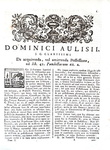 Sul Digesto giustinianeo: Domenico Aulisio - Commentarii ad titt. Pandectarum - Napoli 1783