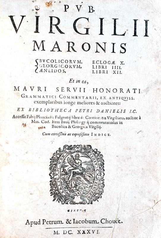 Virgilius - Bucolicorum, Eclogae, Georgicorum & Aeneidos - 1636 (magnifica legatura alle armi)