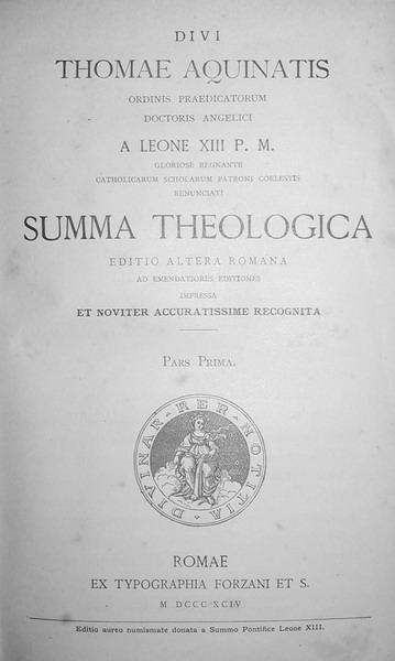 summa theologiae online